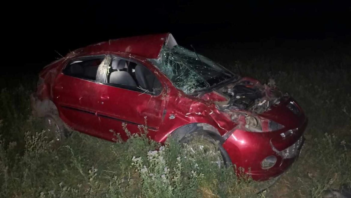 Falleció un hombre de Luiggi en un vuelco en la ruta 4