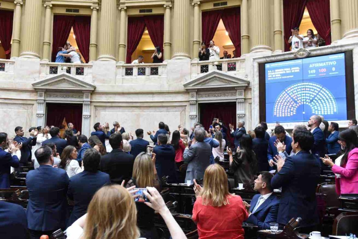 Diputados aprobó bajar la imputabilidad de 16 a 14 años: proyecto obtuvo 149 votos a favor