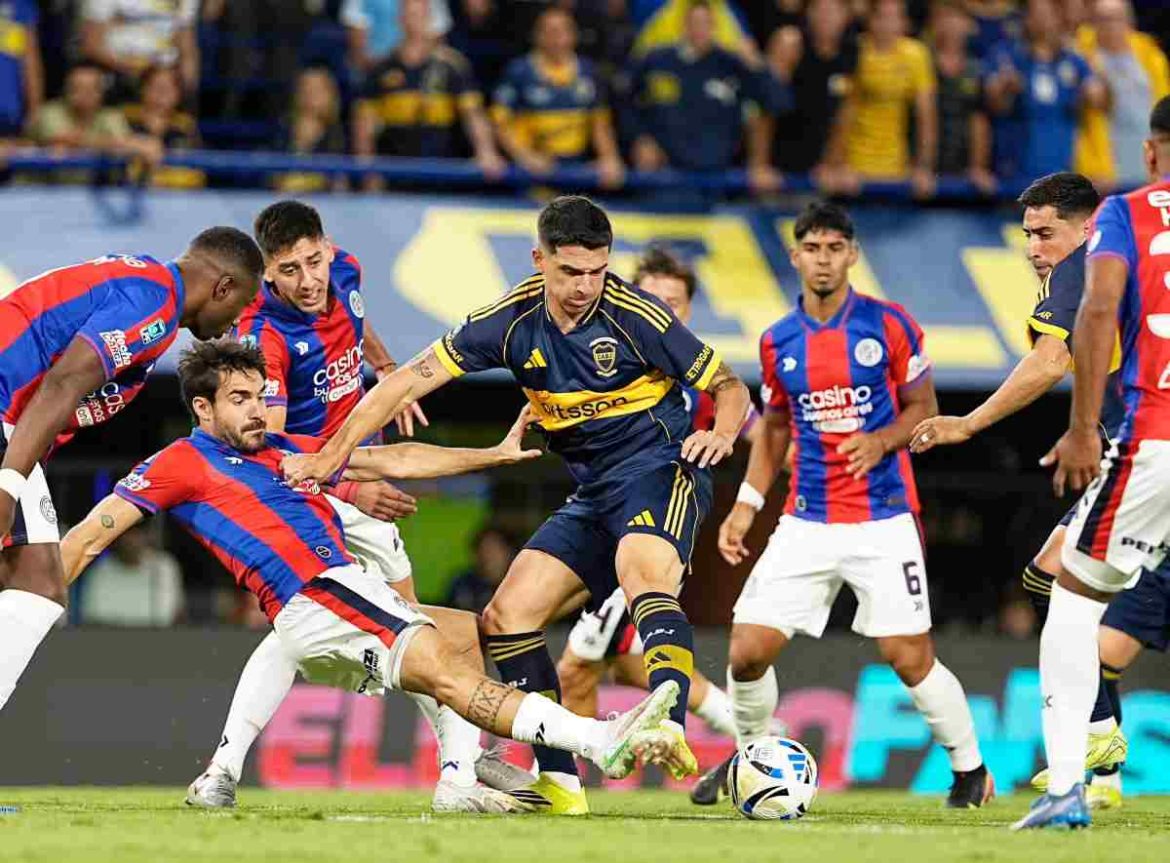 Boca empató con San Lorenzo en el clásico de la fecha 10 del Torneo Apertura