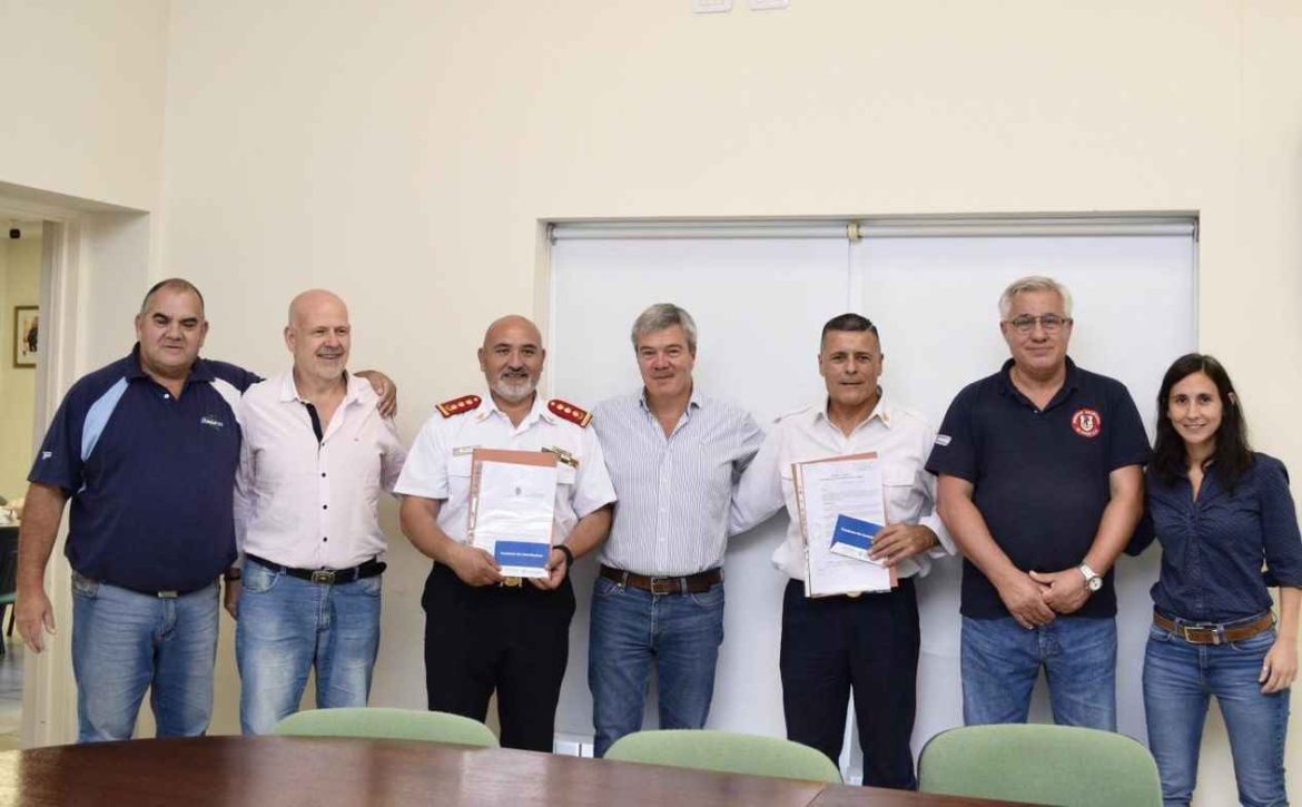 Dos bomberos voluntarios de Alvear y Pico accedieron a pensiones graciables provinciales