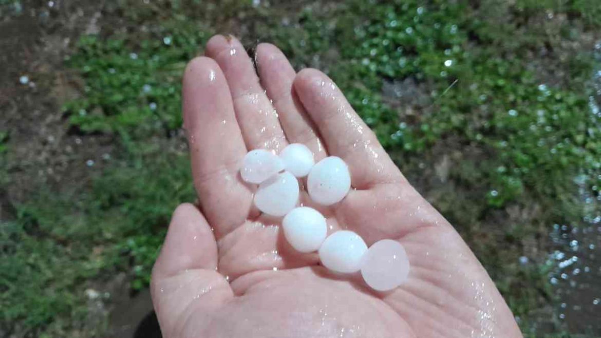 Tormentas eléctricas, con lluvia y caída de granizo en La Pampa