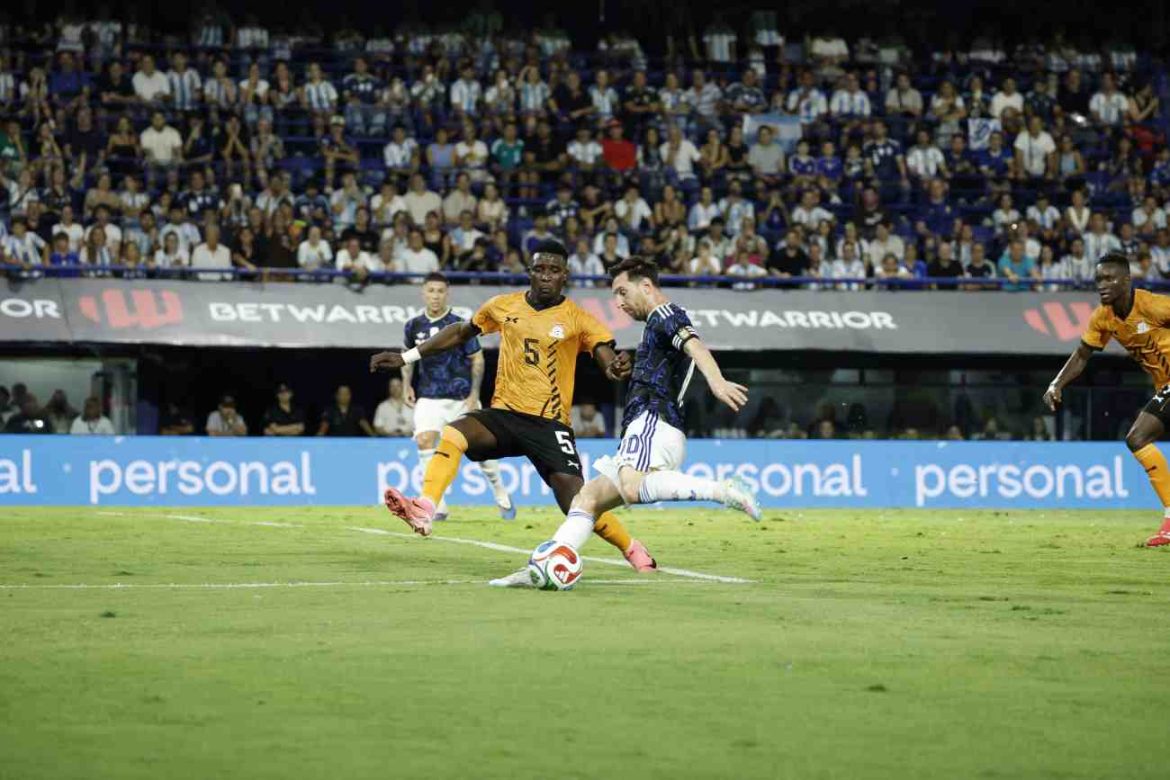 La Selección argentina goleó a Zambia en un amistoso
