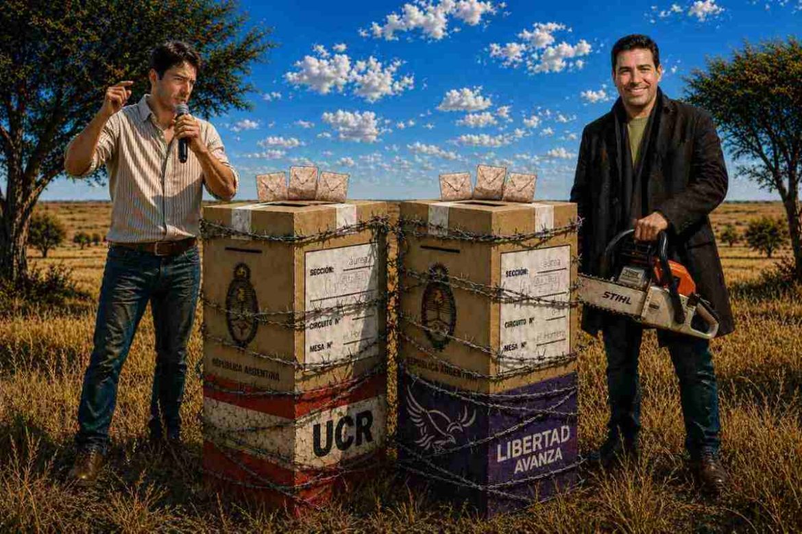 Atados con alambre: la alianza imposible entre la UCR y La Libertad Avanza