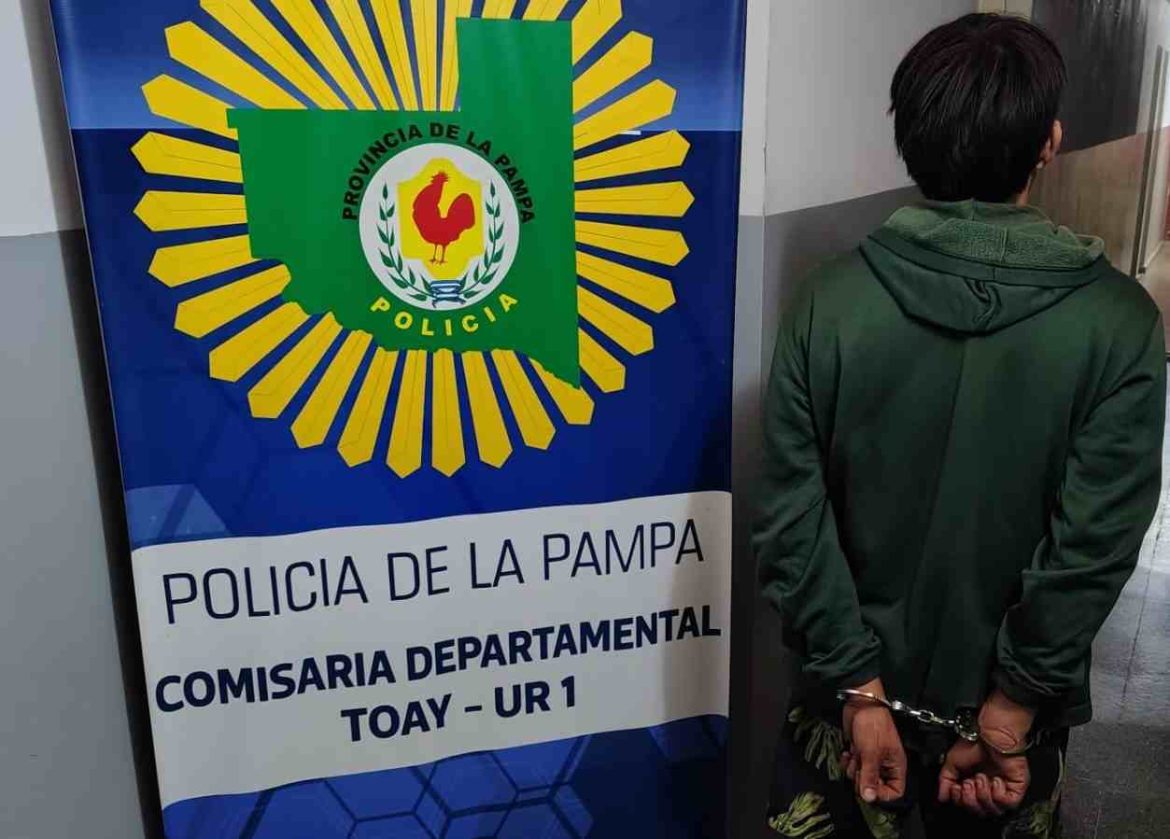 Violencia de género en Toay: golpeó a su pareja, huyó y lo encontraron oculto