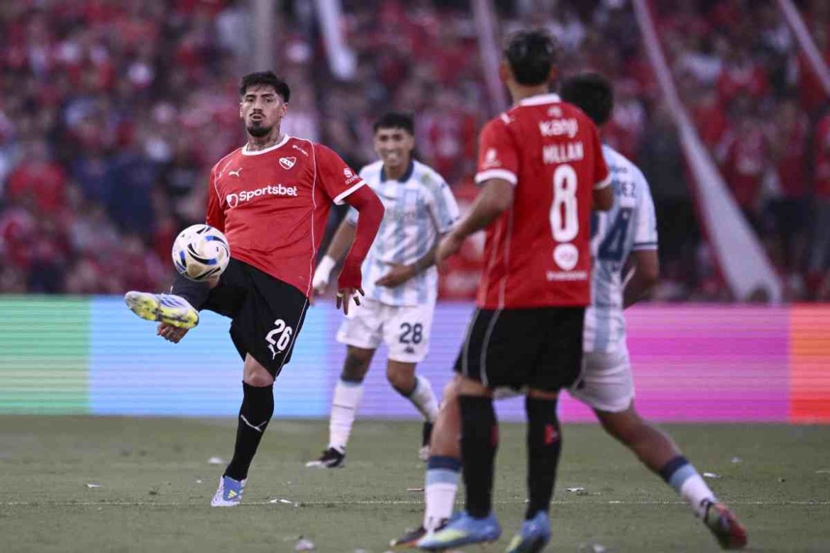 Independiente le ganó 1-0 a Racing y se quedó con el clásico de Avellaneda