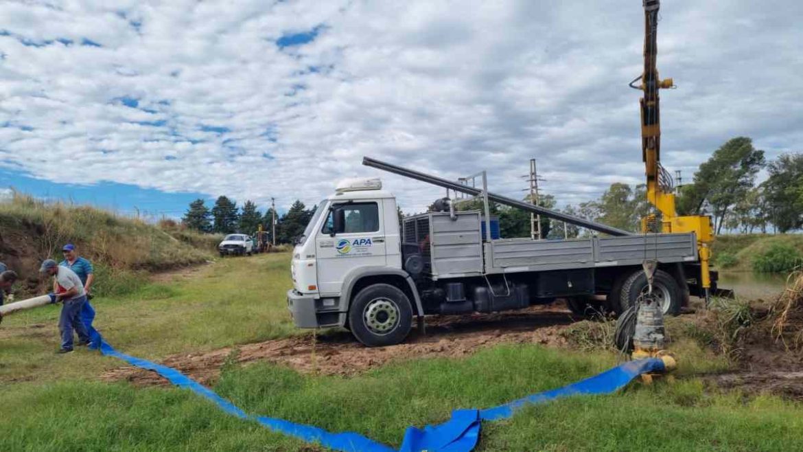 Santa Rosa: fuerte despliegue del Estado provincial frente al nuevo temporal