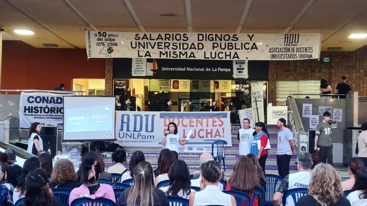 En reclamo del cumplimiento de la Ley de Financiamiento: paro de una semana de la docencia universitaria