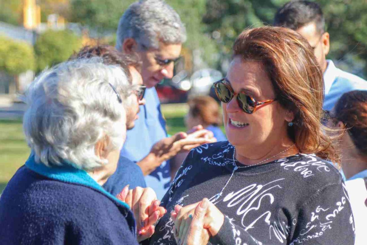 Fernanda Alonso, en el acto por el Día Internacional del Trabajo