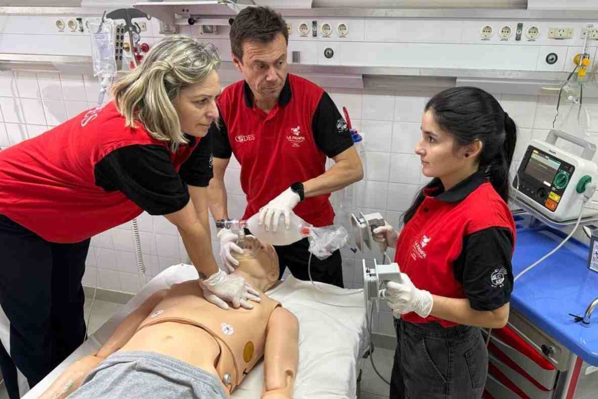 El Centro de Simulación ya certificó a 5 mil trabajadores de la Salud pampeana