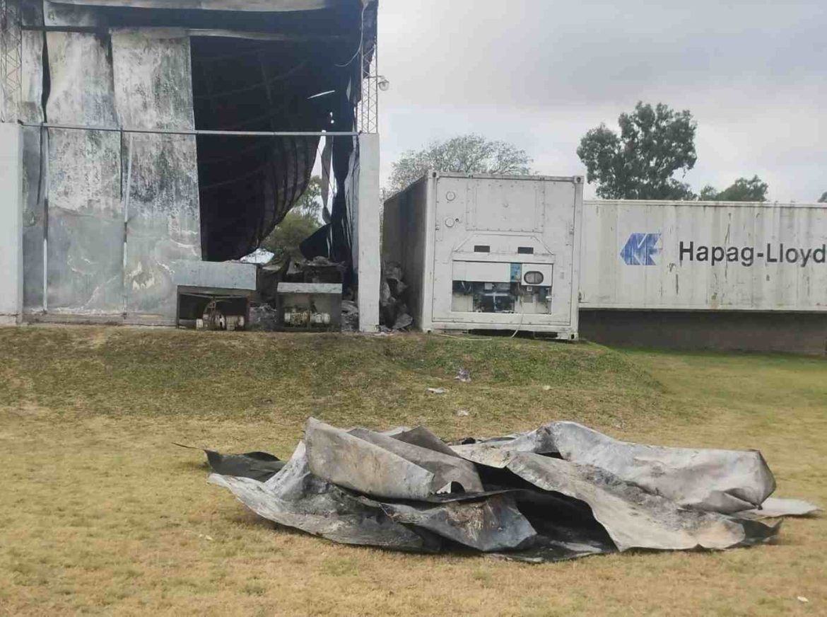 Un incendio destruyó por completo la fábrica de mozzarella Cinlap en Alpachiri