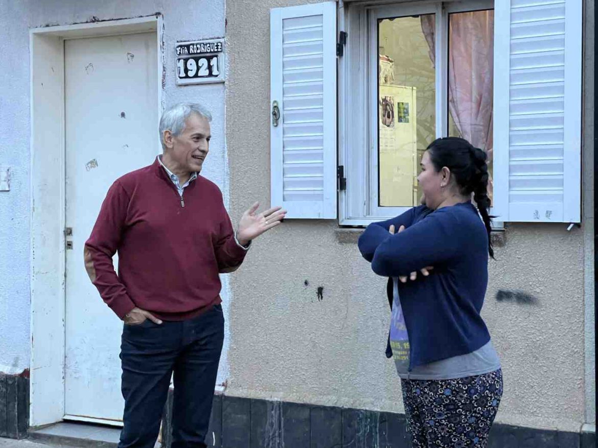 Funes, de campaña, pide ampliar el acueducto local: “Santa Rosa debe abastecerse en un 70% de su propio acuífero”