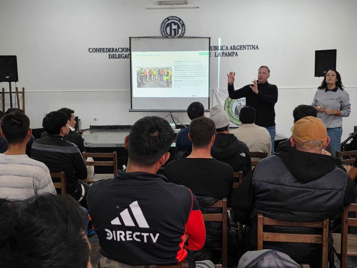 Parque Solar de Pico: desarrollaron charla informativa para seleccionar y capacitar mano de obra local