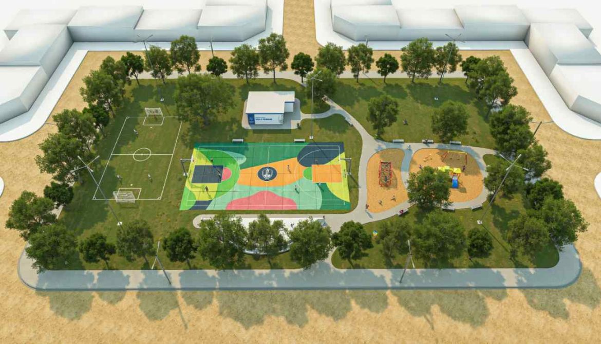 Villa Parque tendrá una plaza completamente renovada: una obra con cancha, juegos y más árboles