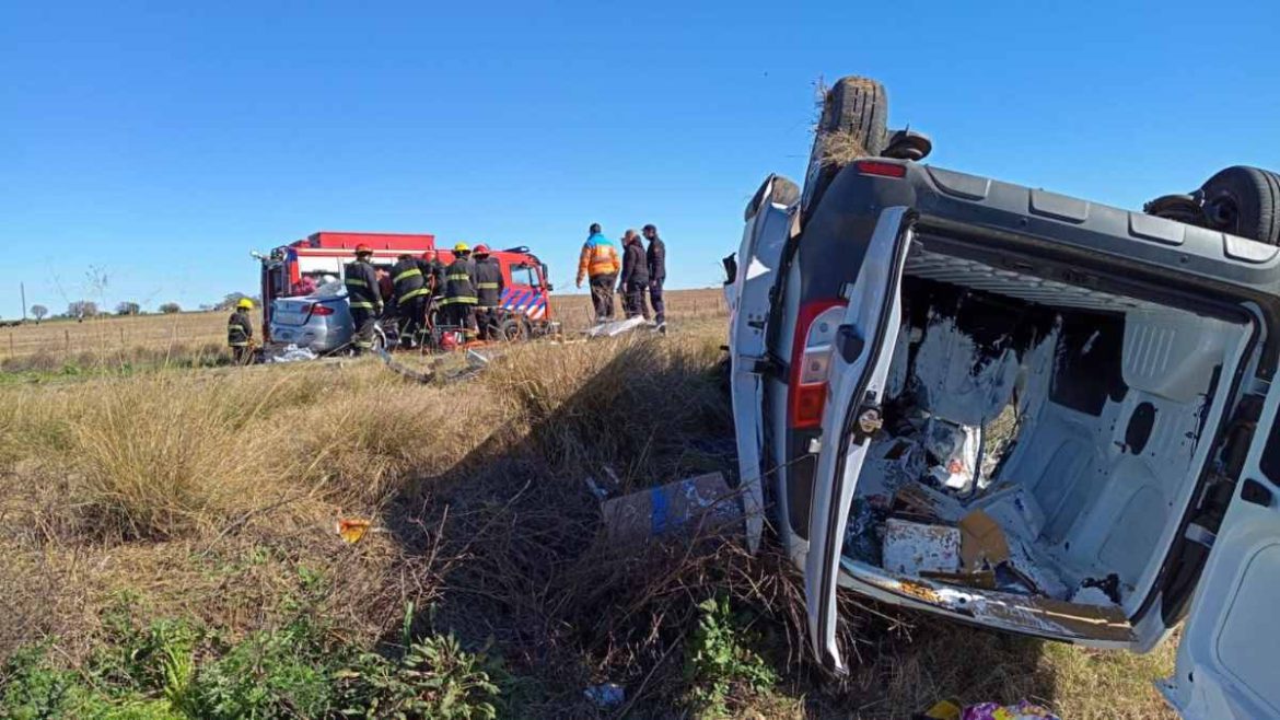 Choque frontal cerca de Speluzzi: murió un hombre de Bahía Blanca