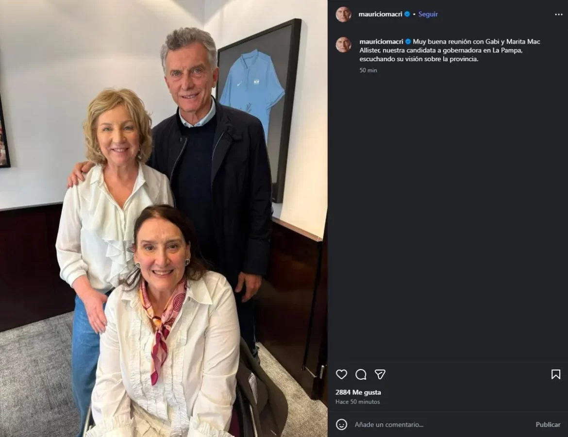 En medio de la interna del Pro, Macri salió a respaldar a “Marita” Mac Allister