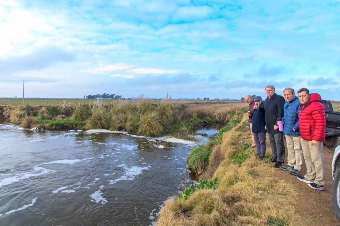 Río V: La Pampa propondrá a Buenos Aires un plan conjunto para mejorar el escurrimiento