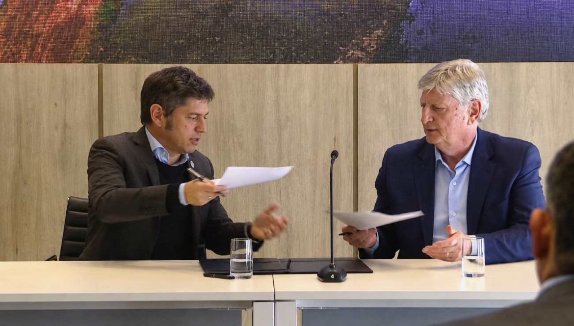 Kicillof y Ziliotto firmaron un acuerdo para enfrentar El Niño y reclamaron los fondos manoteados por Milei