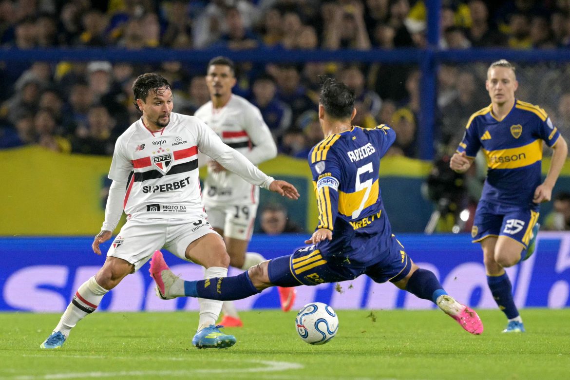 Boca le ganó a San Pablo 1 a 0 en la Copa Sudamericana