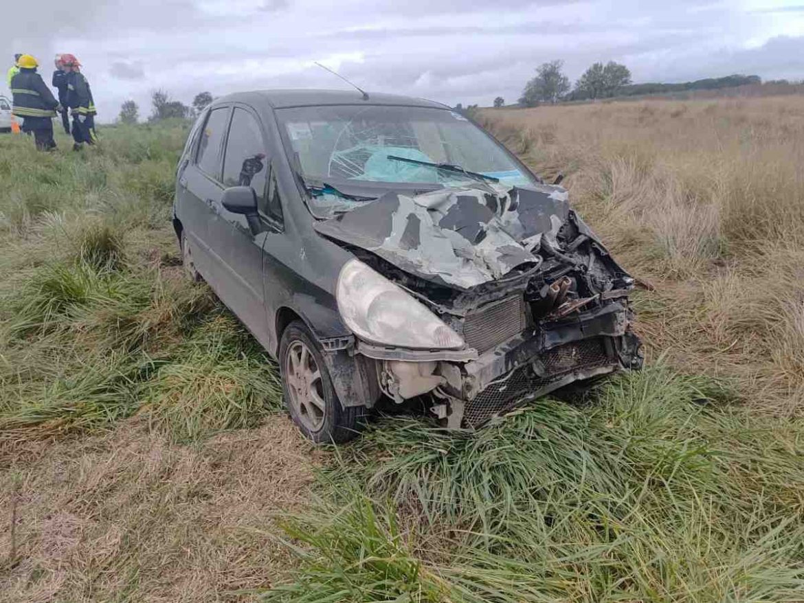 Lonquimay: 3 heridos en un choque entre un auto y un camión en la ruta 5