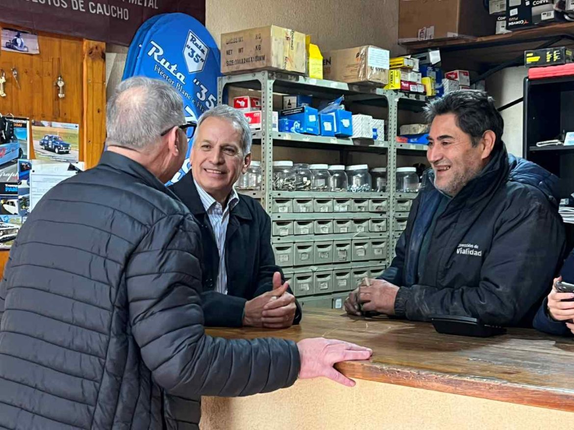 Rubén Funes recorrió el Parque Industrial y propuso subsidiar el primer empleo en Santa Rosa