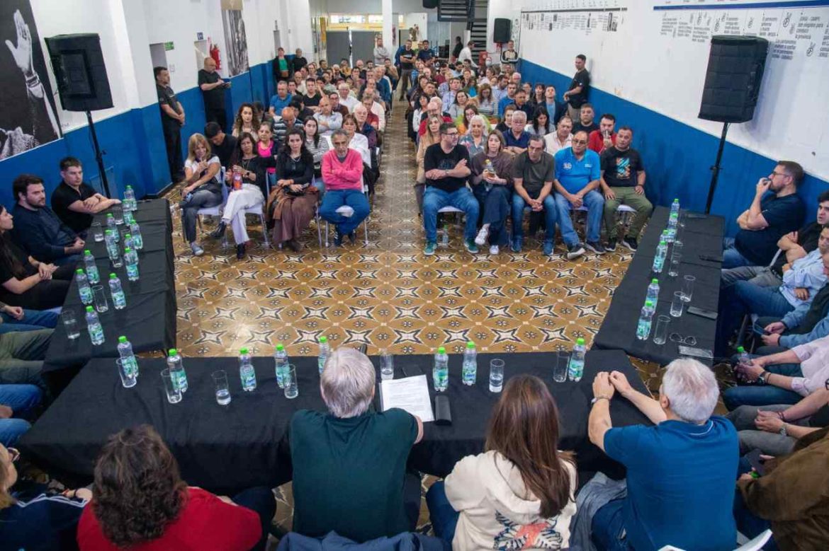 Ziliotto reunió al peronismo otra vez: “Vamos con todos adentro por síntesis o internas”
